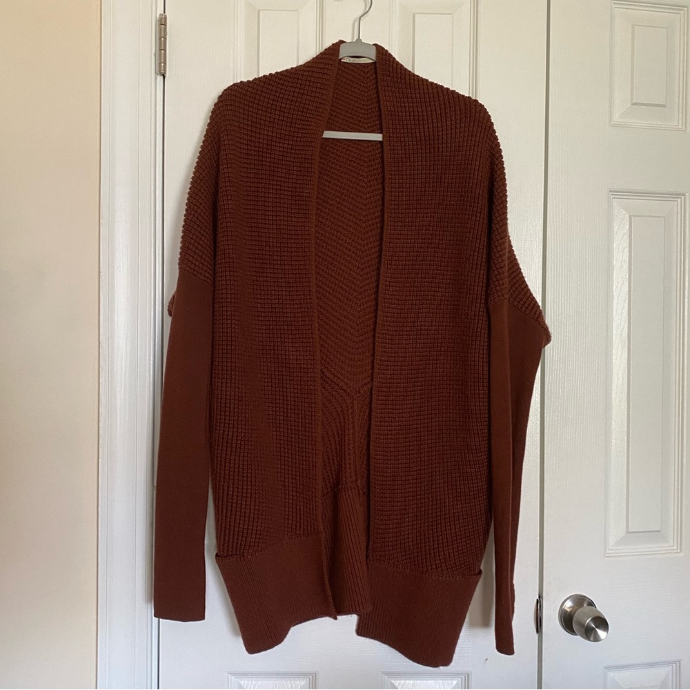 NFP Studio Cardigan | Look J Chunky Stitch L/S Cocoon Cardigan - Picture 2 of 5